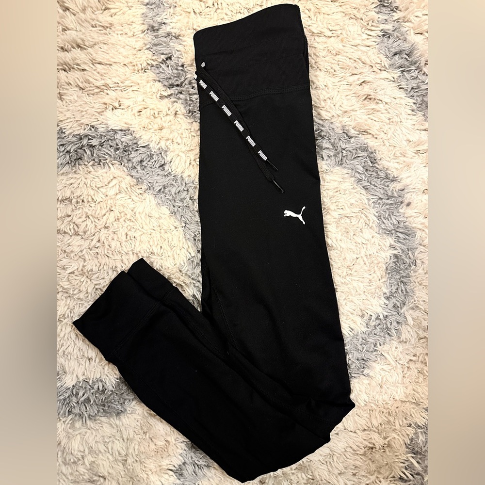Puma joggers, black, x-small